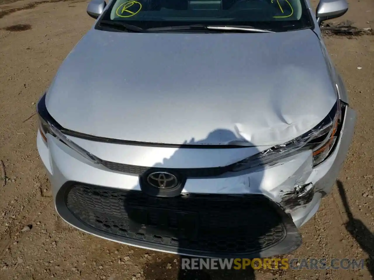 9 Photograph of a damaged car 5YFEPRAE3LP119056 TOYOTA COROLLA 2020