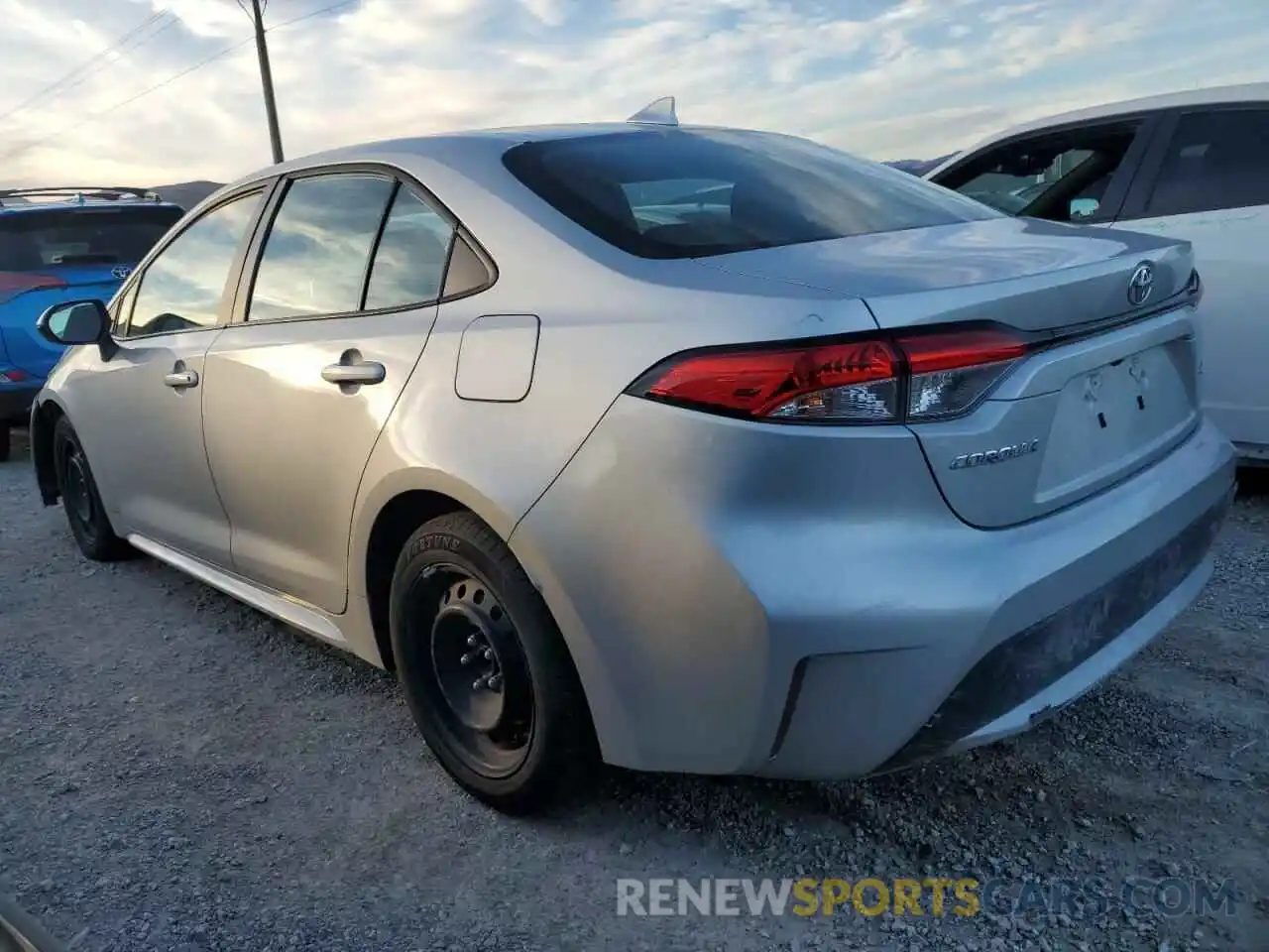 2 Photograph of a damaged car 5YFEPRAE3LP119235 TOYOTA COROLLA 2020