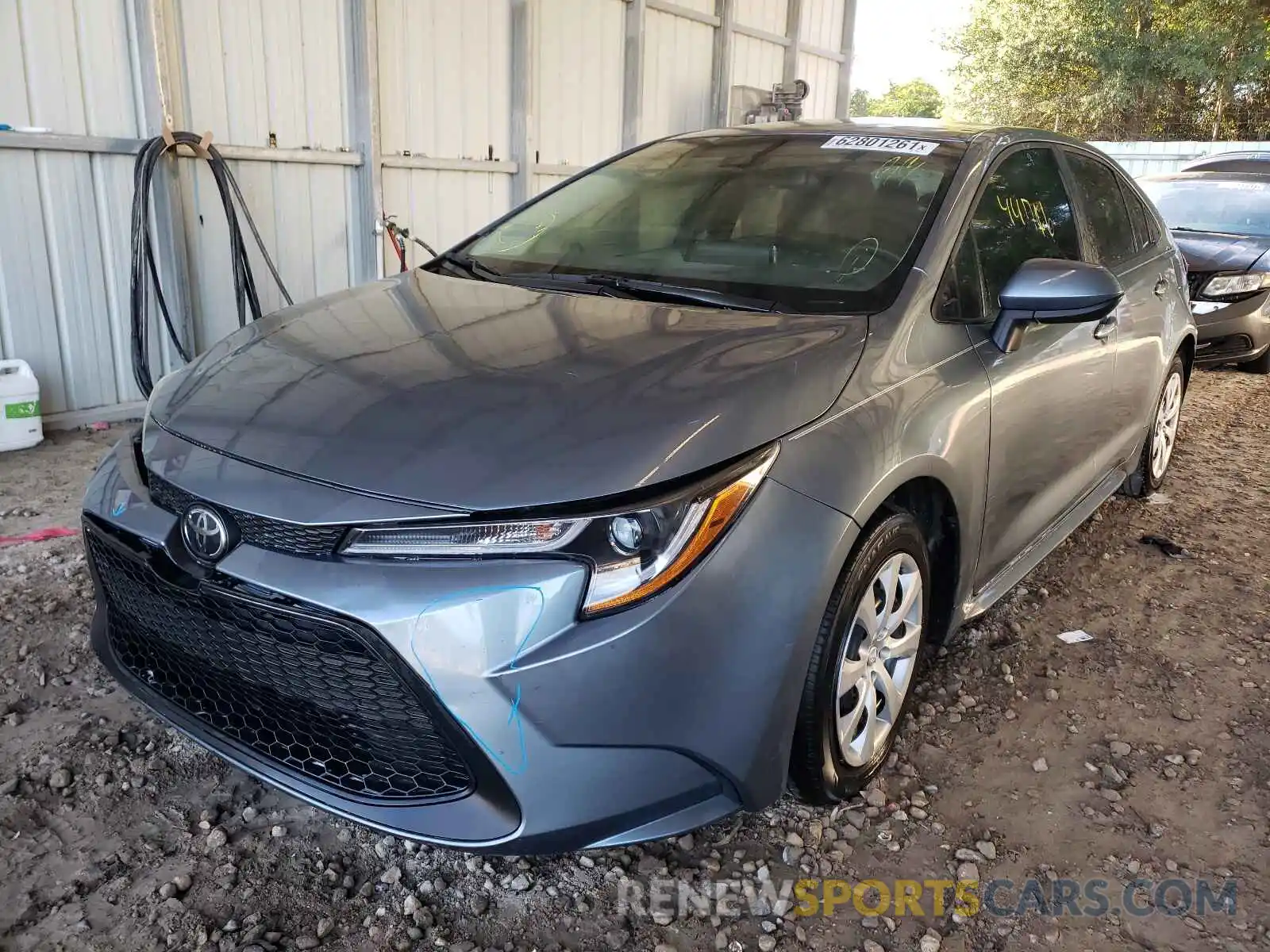 2 Photograph of a damaged car 5YFEPRAE3LP119820 TOYOTA COROLLA 2020