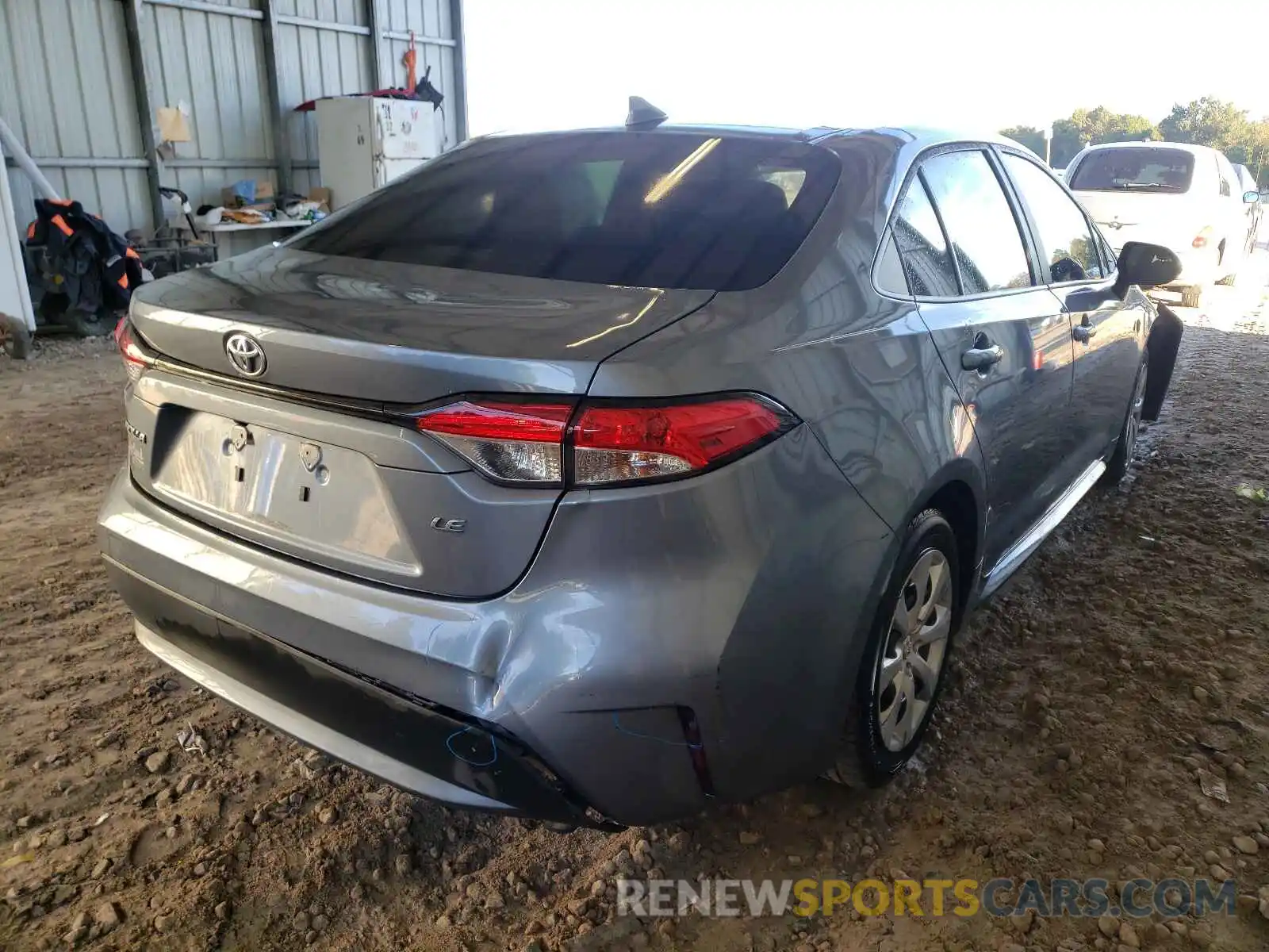 4 Photograph of a damaged car 5YFEPRAE3LP119820 TOYOTA COROLLA 2020