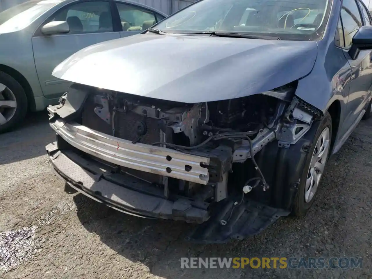 9 Photograph of a damaged car 5YFEPRAE3LP120448 TOYOTA COROLLA 2020