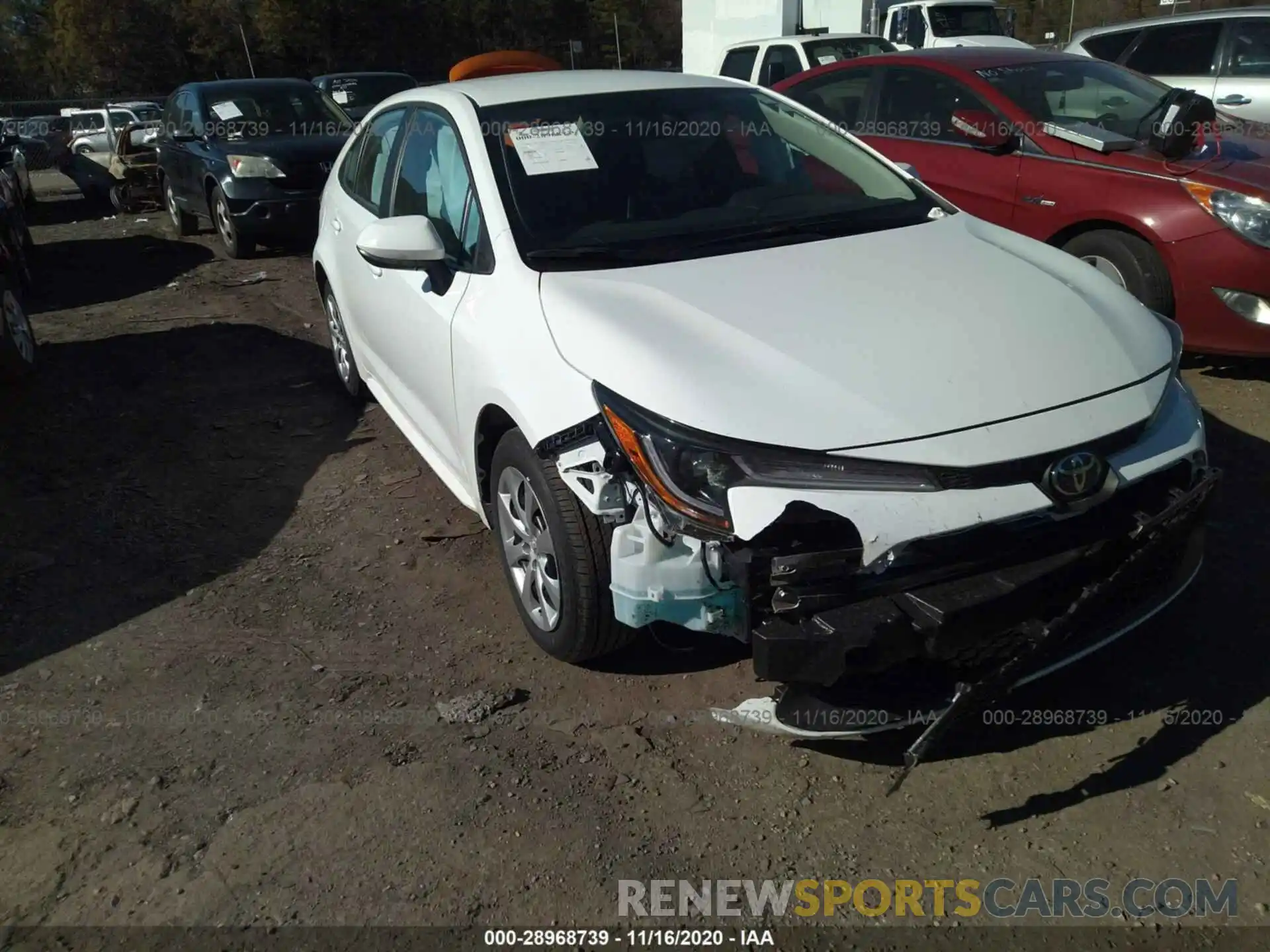 6 Photograph of a damaged car 5YFEPRAE3LP121325 TOYOTA COROLLA 2020