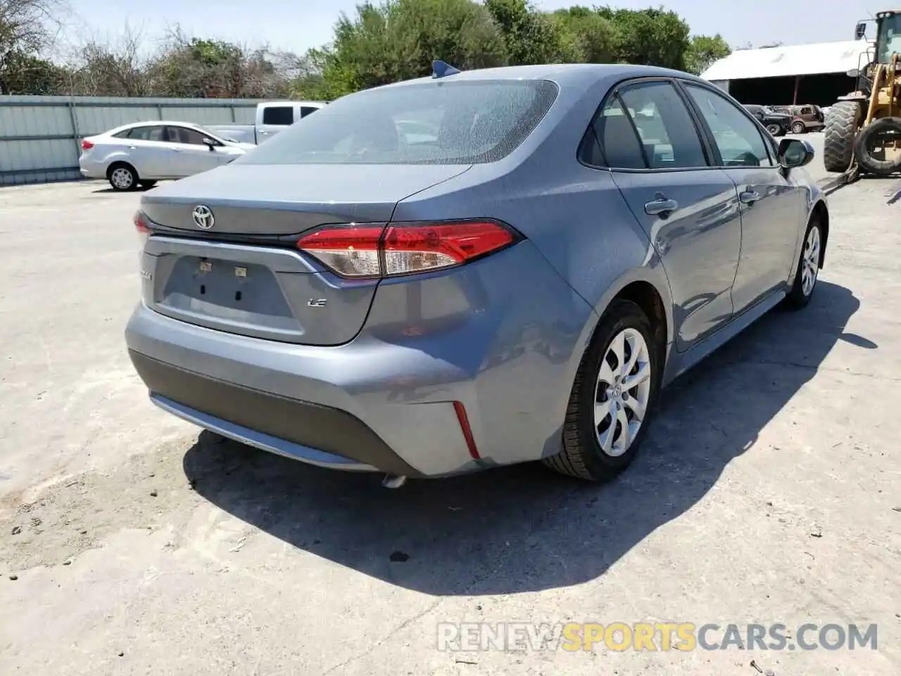 4 Photograph of a damaged car 5YFEPRAE3LP121647 TOYOTA COROLLA 2020