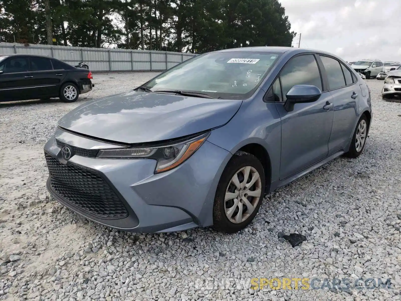 2 Photograph of a damaged car 5YFEPRAE3LP121972 TOYOTA COROLLA 2020