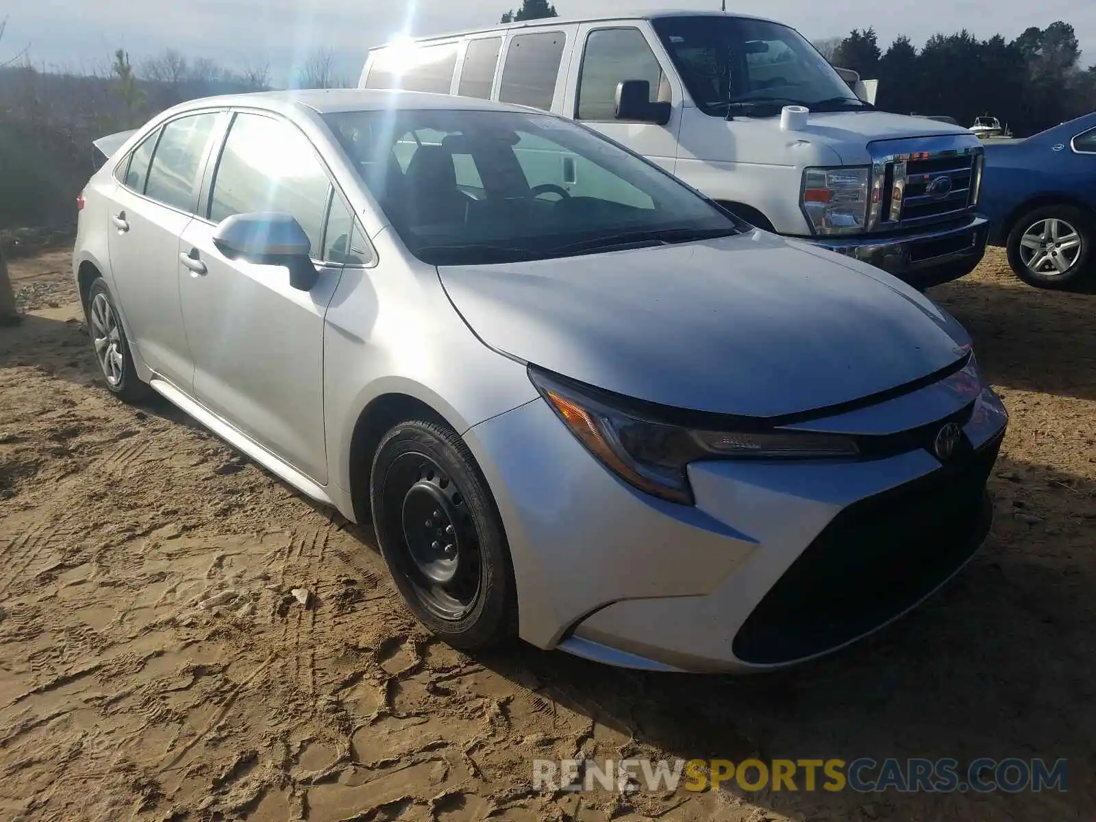 1 Photograph of a damaged car 5YFEPRAE3LP124144 TOYOTA COROLLA 2020