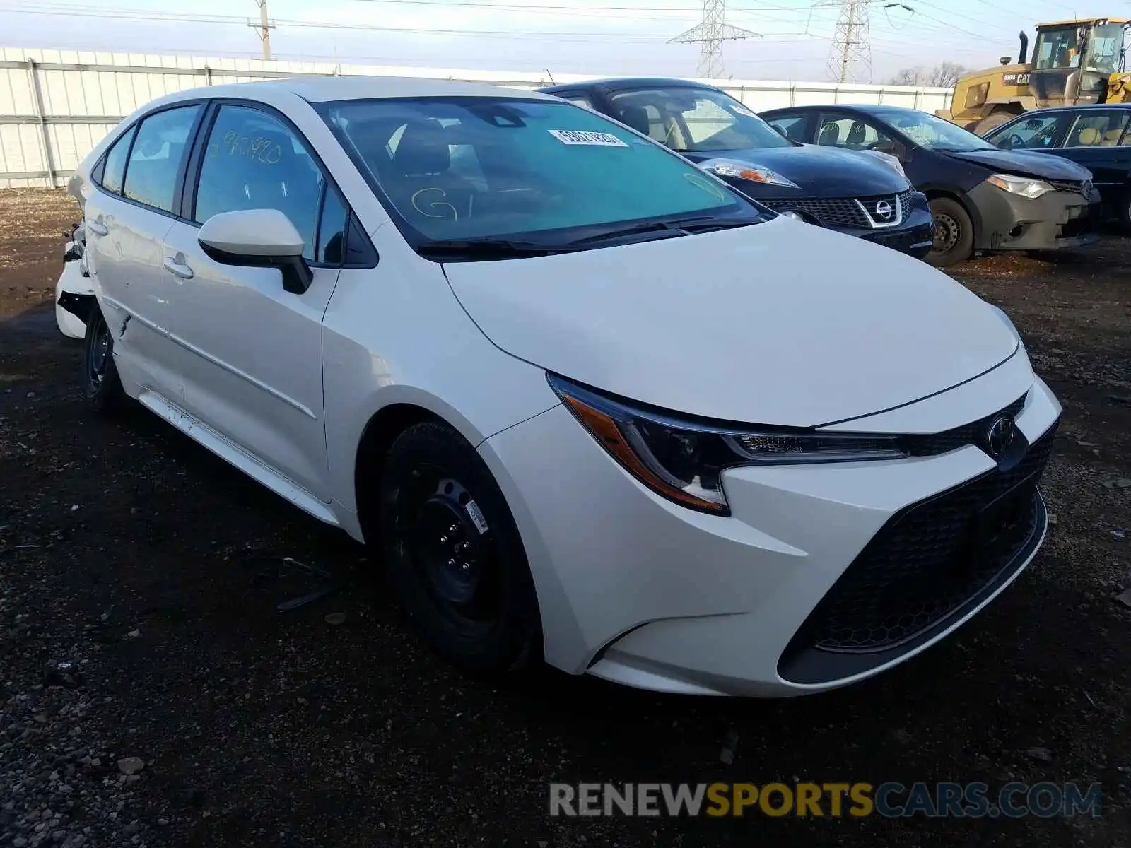 1 Photograph of a damaged car 5YFEPRAE3LP125245 TOYOTA COROLLA 2020