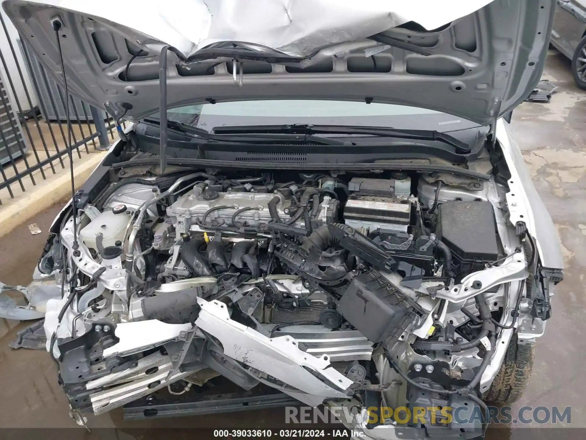 10 Photograph of a damaged car 5YFEPRAE3LP128002 TOYOTA COROLLA 2020