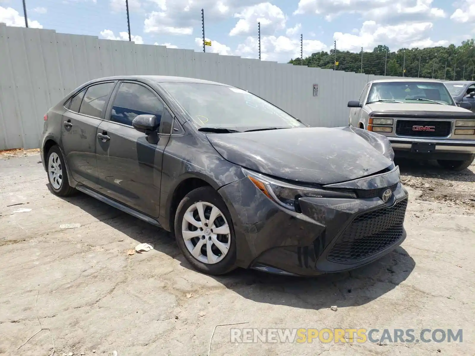 1 Photograph of a damaged car 5YFEPRAE3LP129781 TOYOTA COROLLA 2020