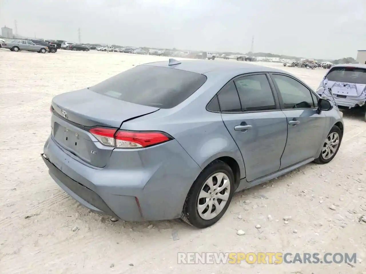 4 Photograph of a damaged car 5YFEPRAE3LP130669 TOYOTA COROLLA 2020