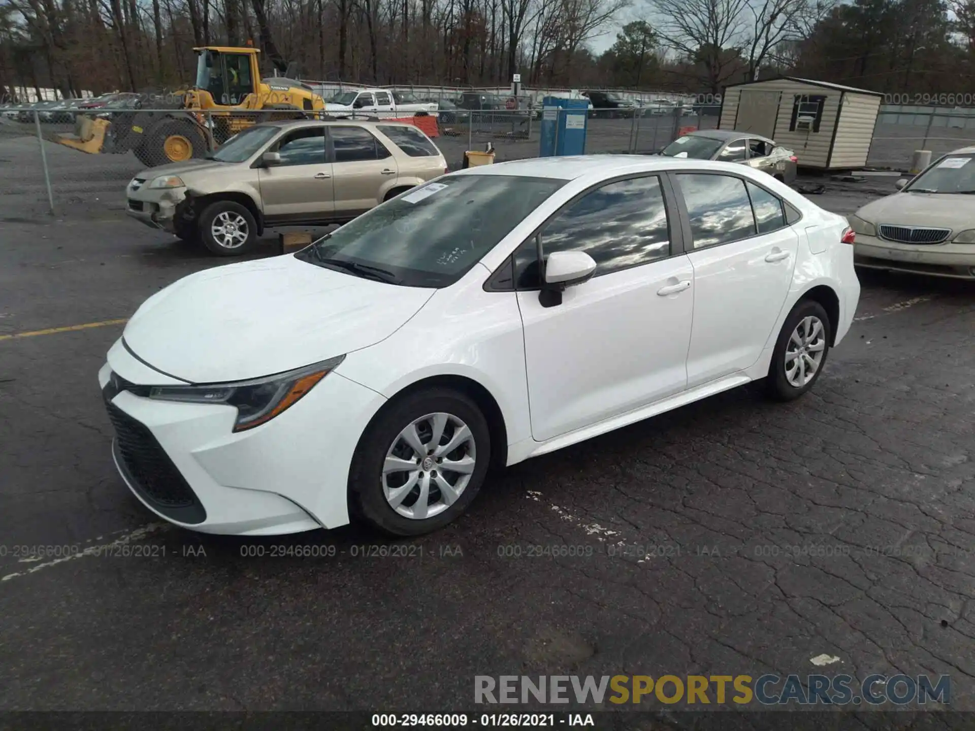 2 Photograph of a damaged car 5YFEPRAE3LP130929 TOYOTA COROLLA 2020