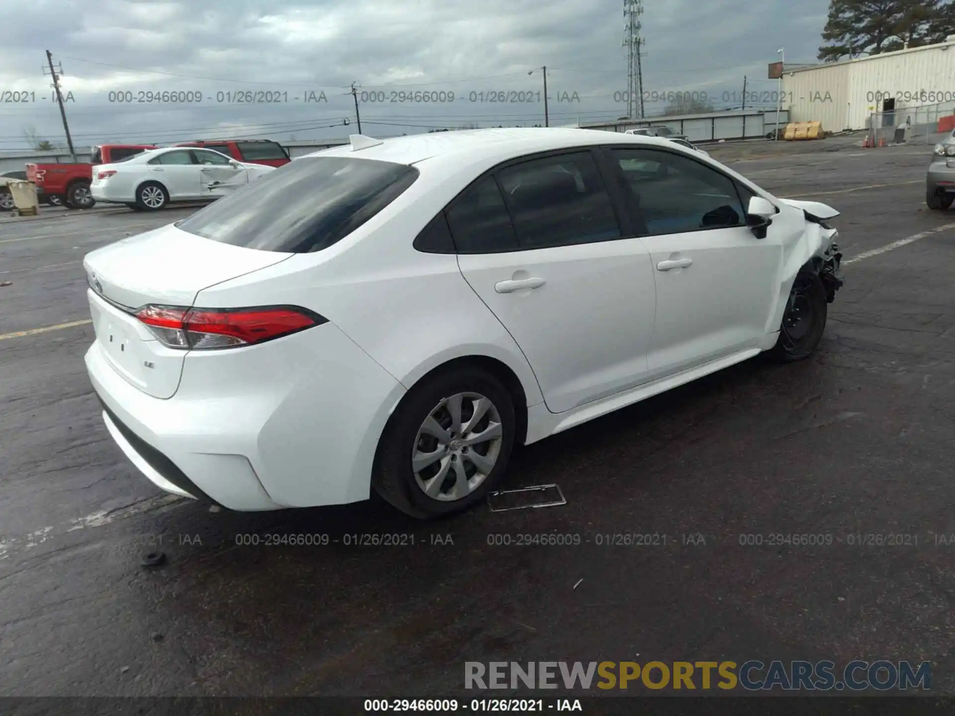 4 Photograph of a damaged car 5YFEPRAE3LP130929 TOYOTA COROLLA 2020