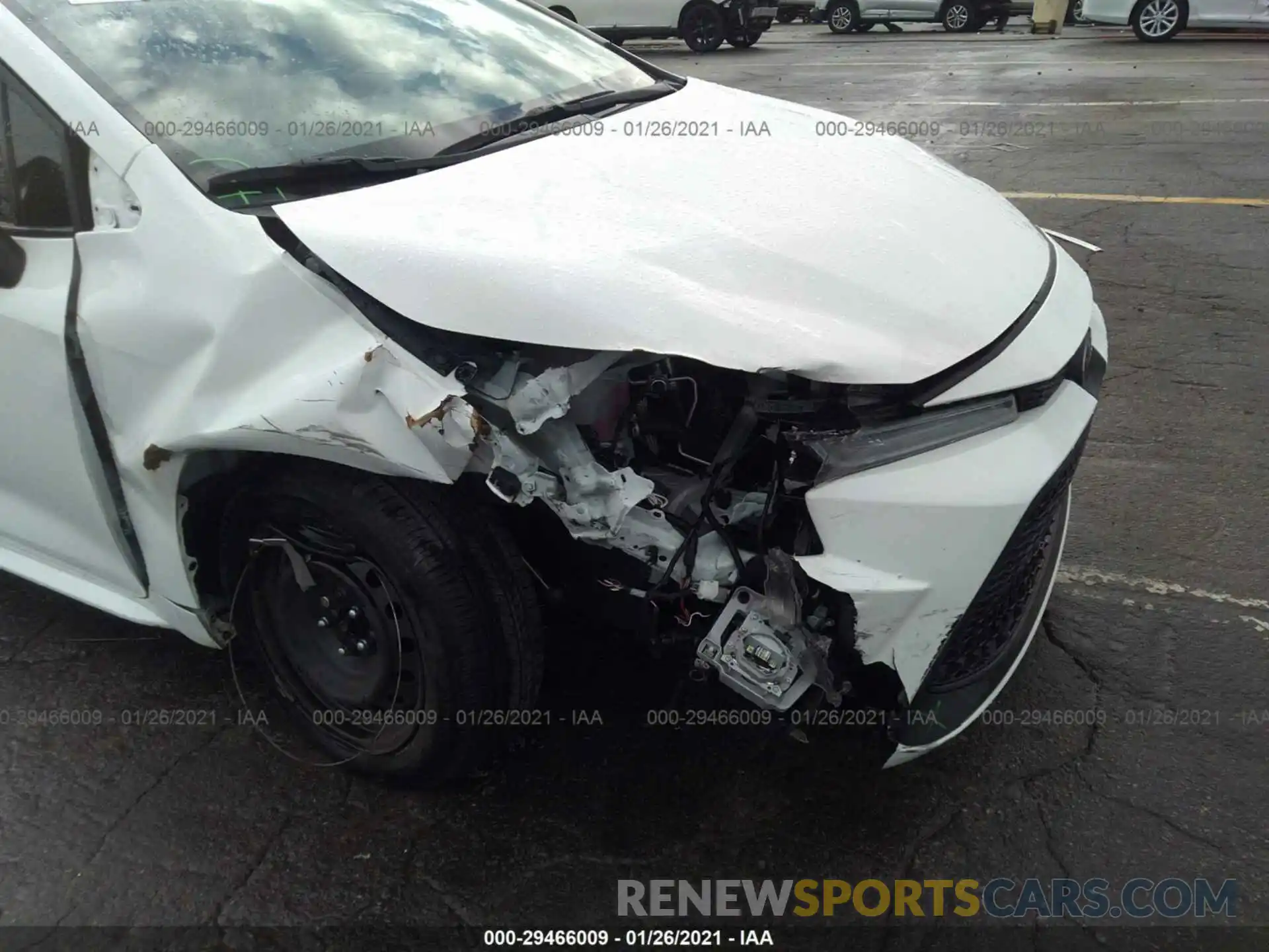 6 Photograph of a damaged car 5YFEPRAE3LP130929 TOYOTA COROLLA 2020