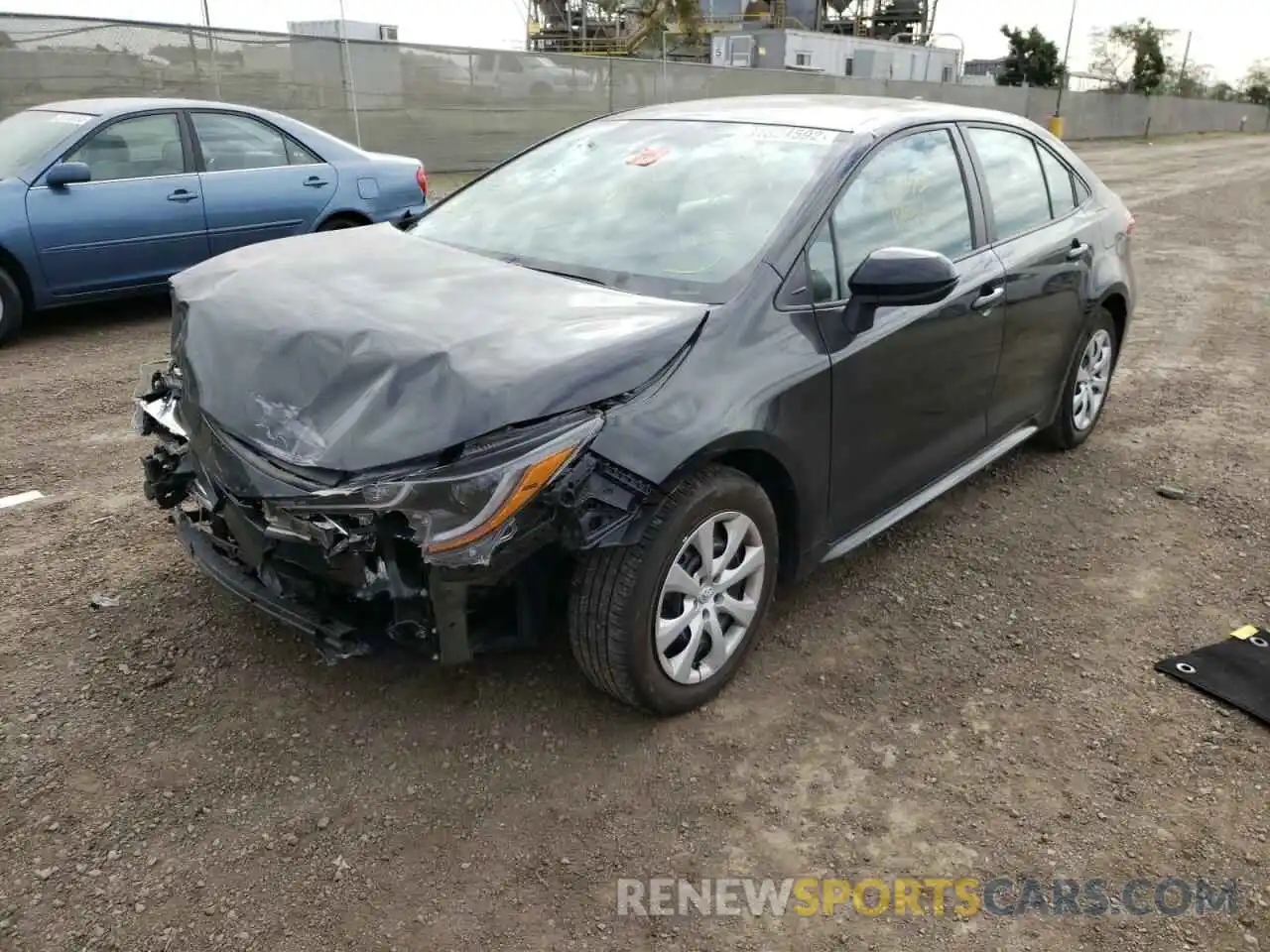 2 Photograph of a damaged car 5YFEPRAE3LP138867 TOYOTA COROLLA 2020