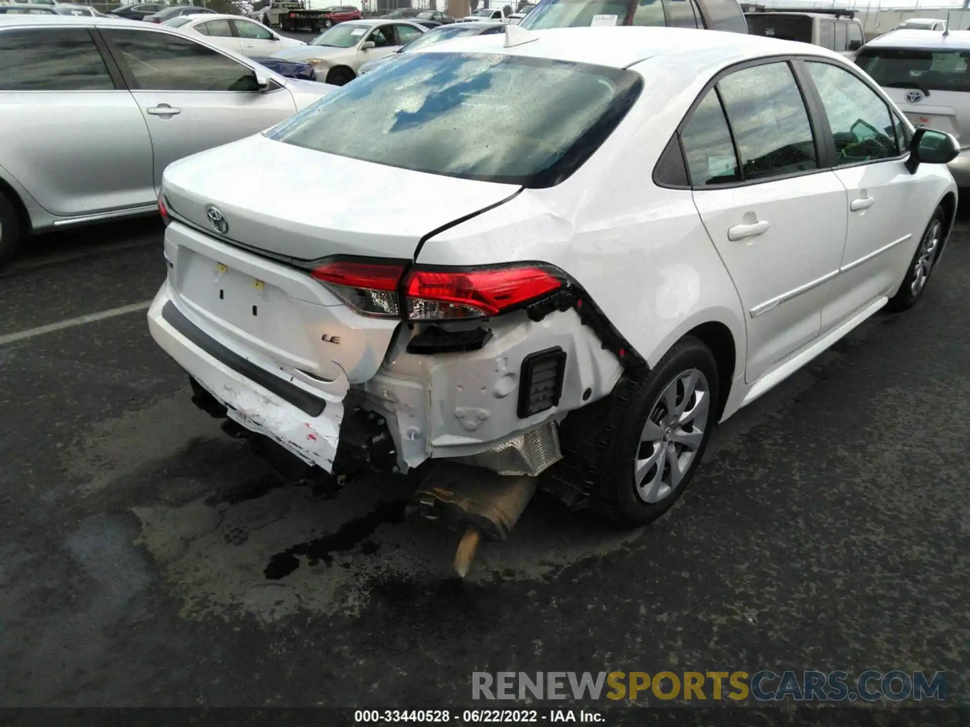 6 Photograph of a damaged car 5YFEPRAE3LP139050 TOYOTA COROLLA 2020