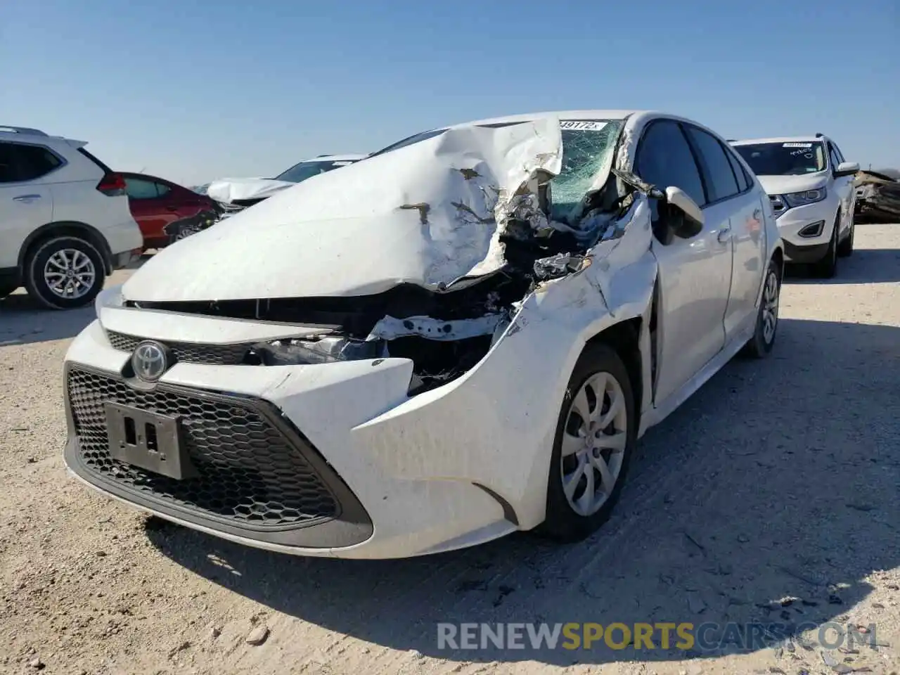 9 Photograph of a damaged car 5YFEPRAE3LP140697 TOYOTA COROLLA 2020