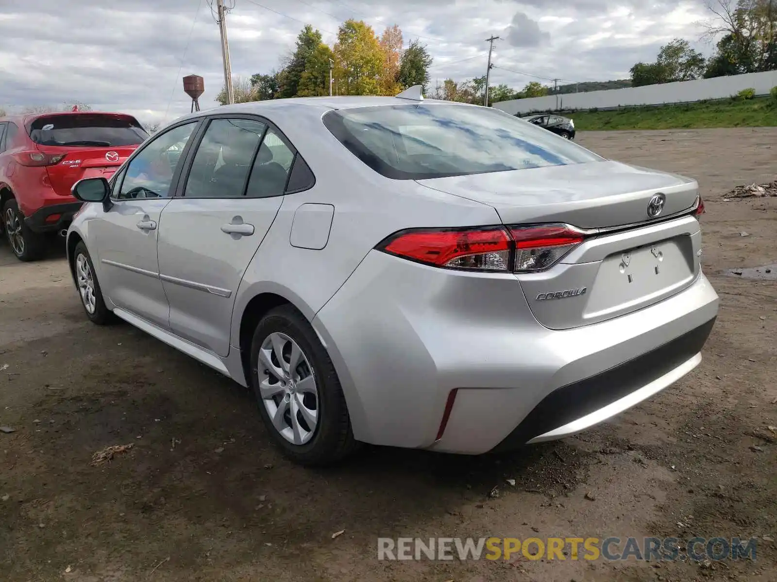 3 Photograph of a damaged car 5YFEPRAE3LP144622 TOYOTA COROLLA 2020