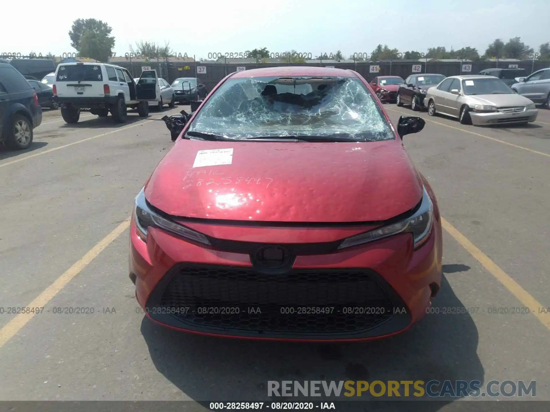 6 Photograph of a damaged car 5YFEPRAE3LP144765 TOYOTA COROLLA 2020