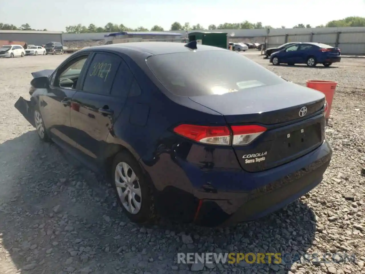 3 Photograph of a damaged car 5YFEPRAE3LP145835 TOYOTA COROLLA 2020