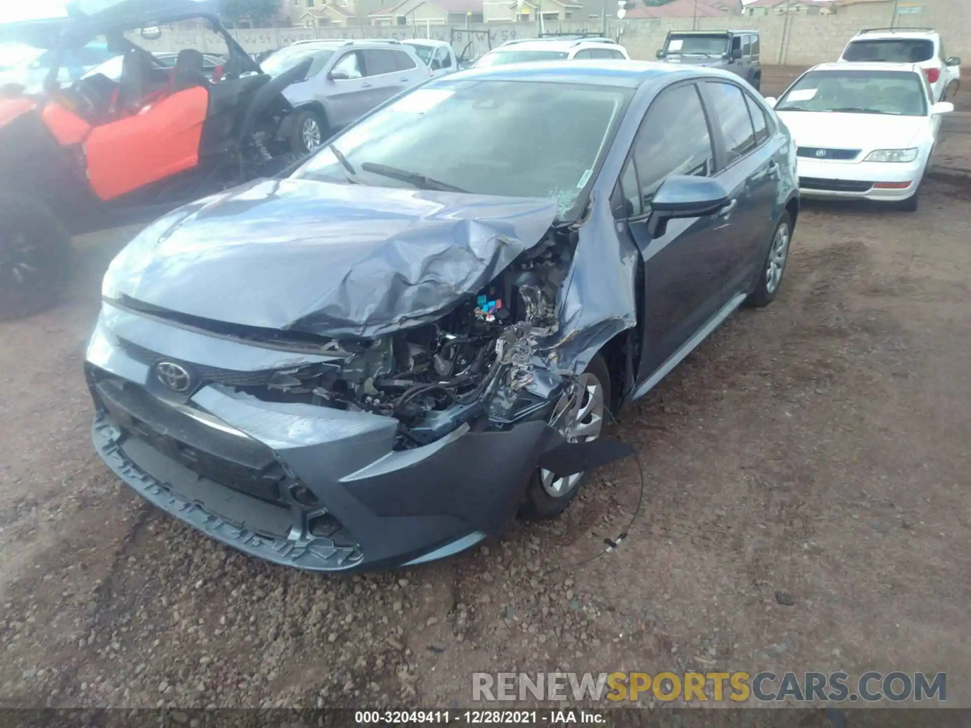 6 Photograph of a damaged car 5YFEPRAE3LP146466 TOYOTA COROLLA 2020