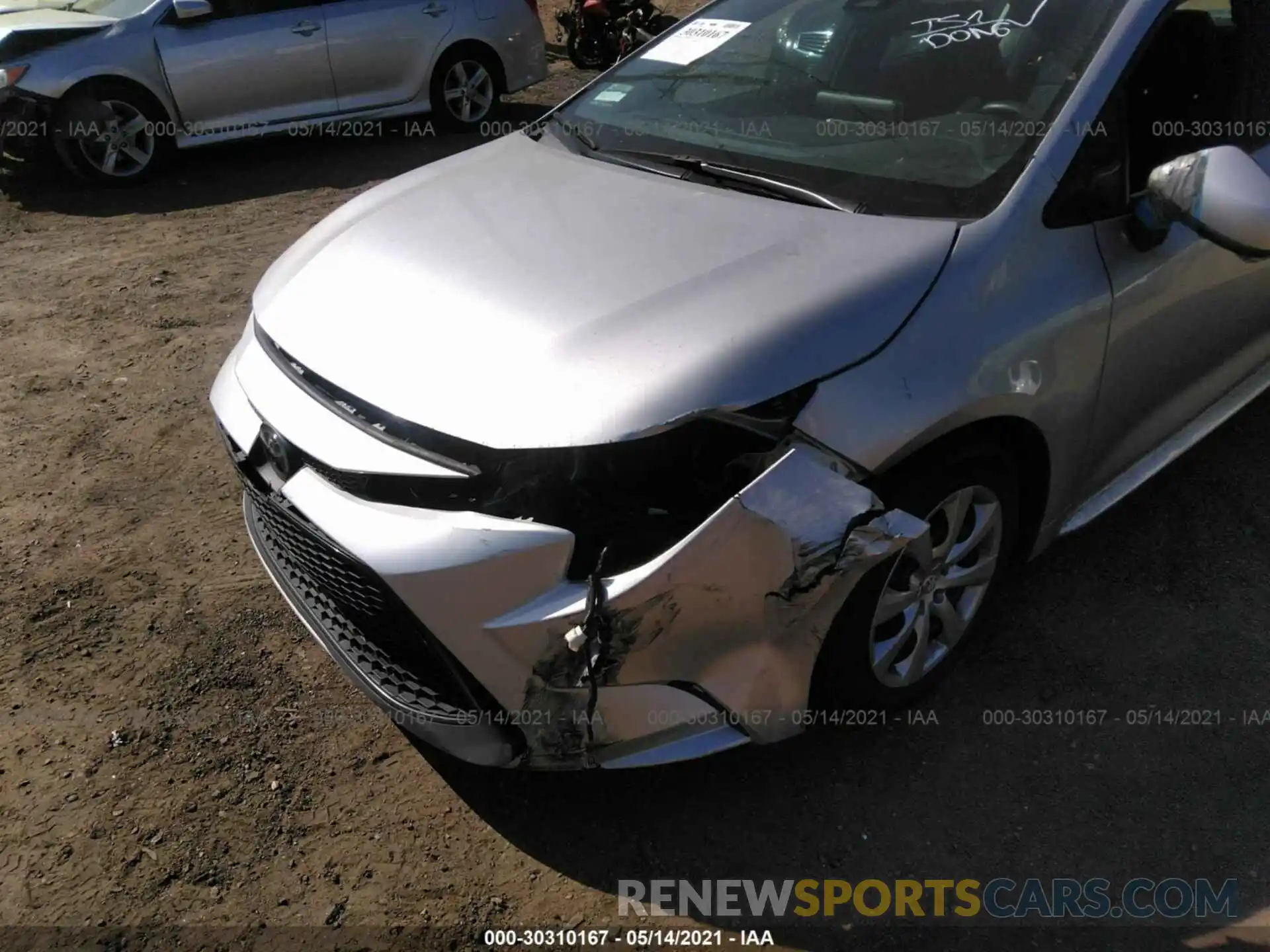 6 Photograph of a damaged car 5YFEPRAE4LP005048 TOYOTA COROLLA 2020