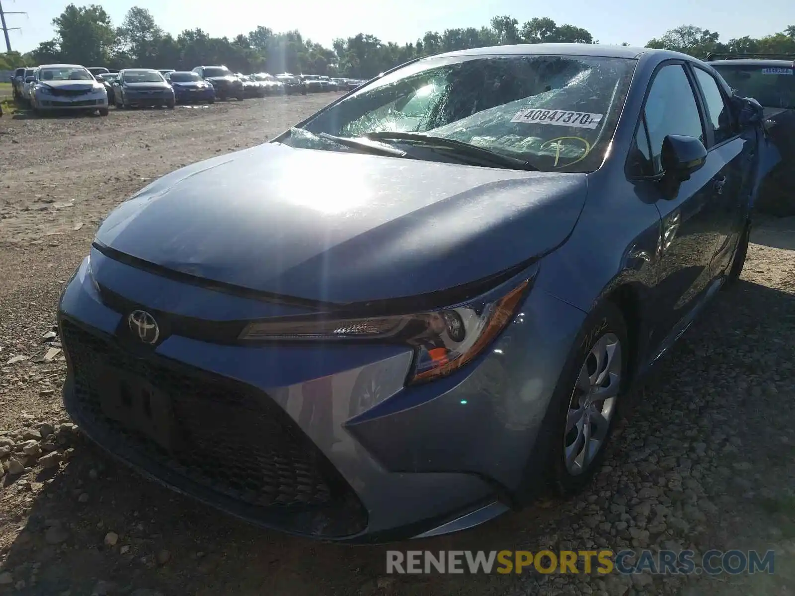 2 Photograph of a damaged car 5YFEPRAE4LP005969 TOYOTA COROLLA 2020