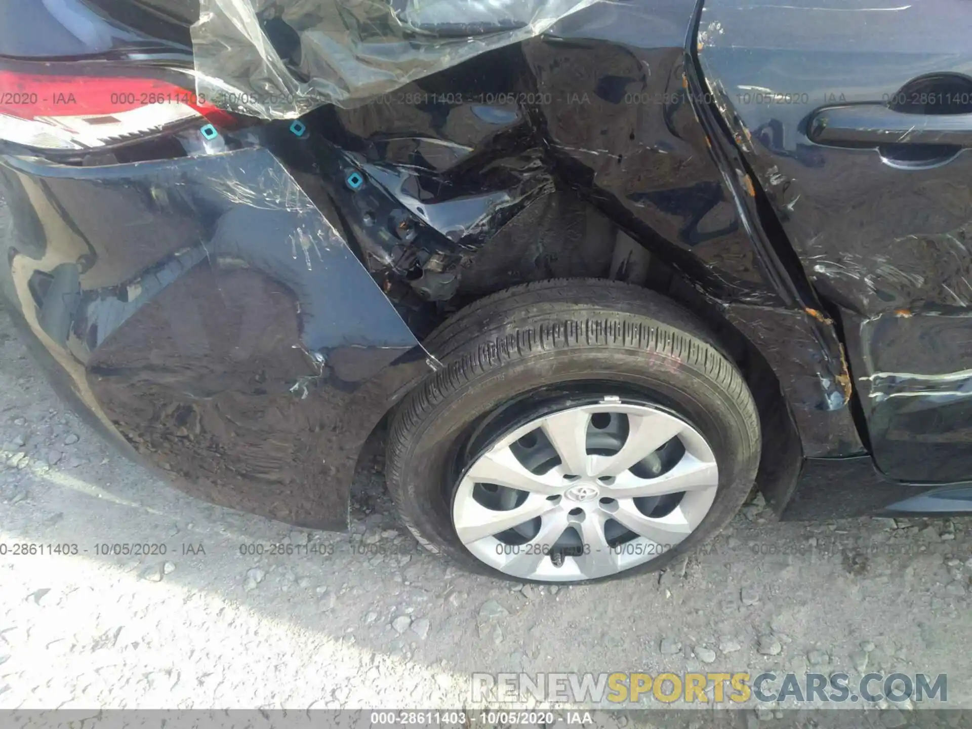 6 Photograph of a damaged car 5YFEPRAE4LP007334 TOYOTA COROLLA 2020