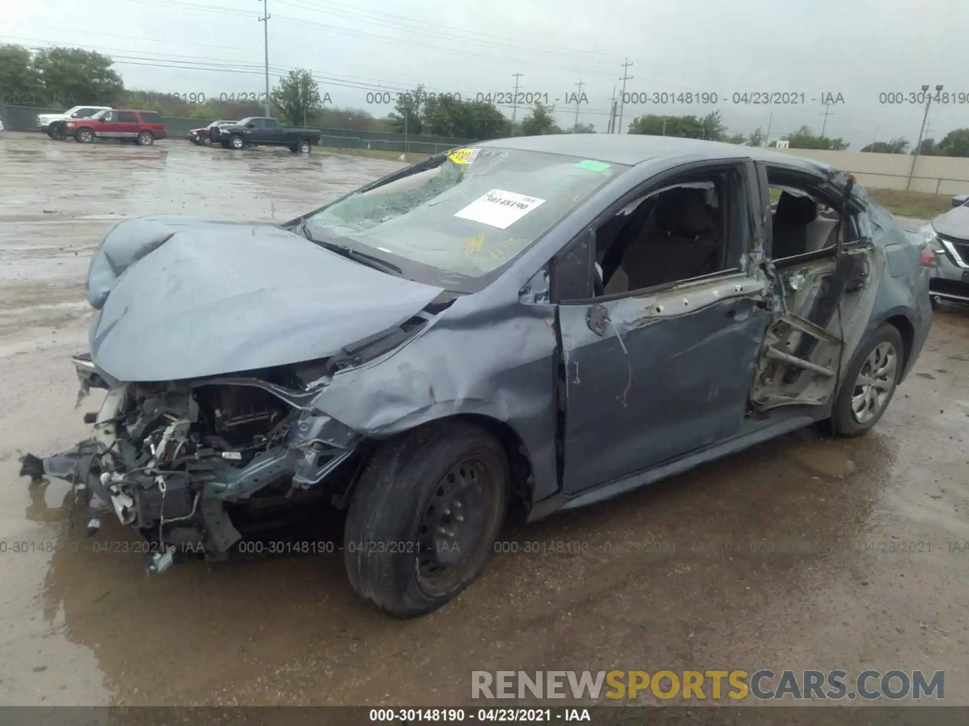 6 Photograph of a damaged car 5YFEPRAE4LP011206 TOYOTA COROLLA 2020