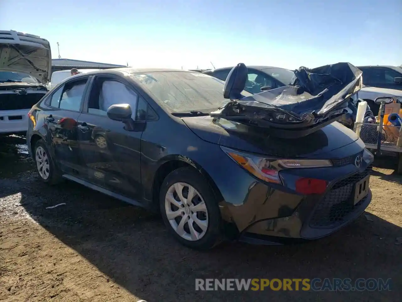 4 Photograph of a damaged car 5YFEPRAE4LP016101 TOYOTA COROLLA 2020