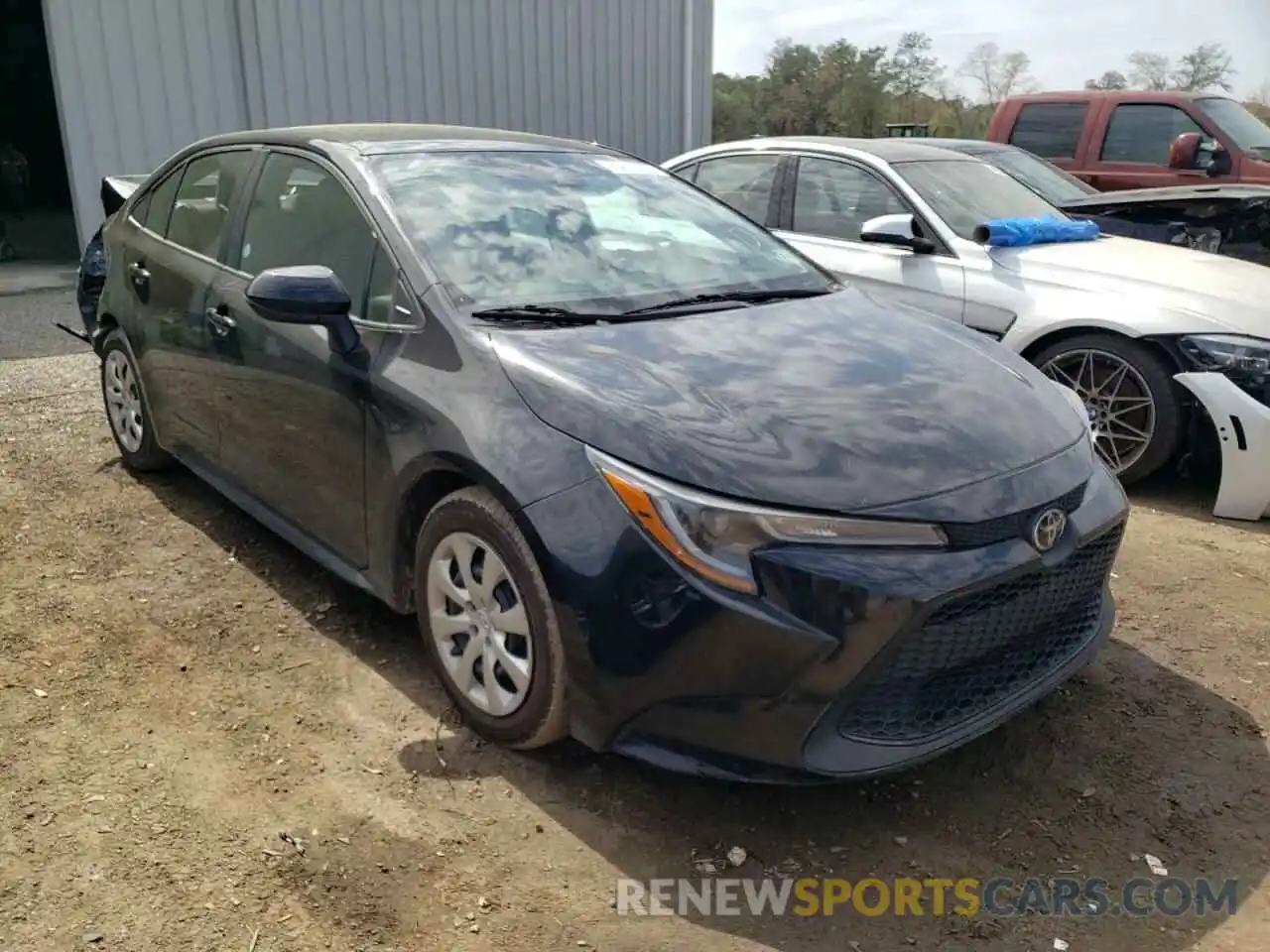 1 Photograph of a damaged car 5YFEPRAE4LP018382 TOYOTA COROLLA 2020