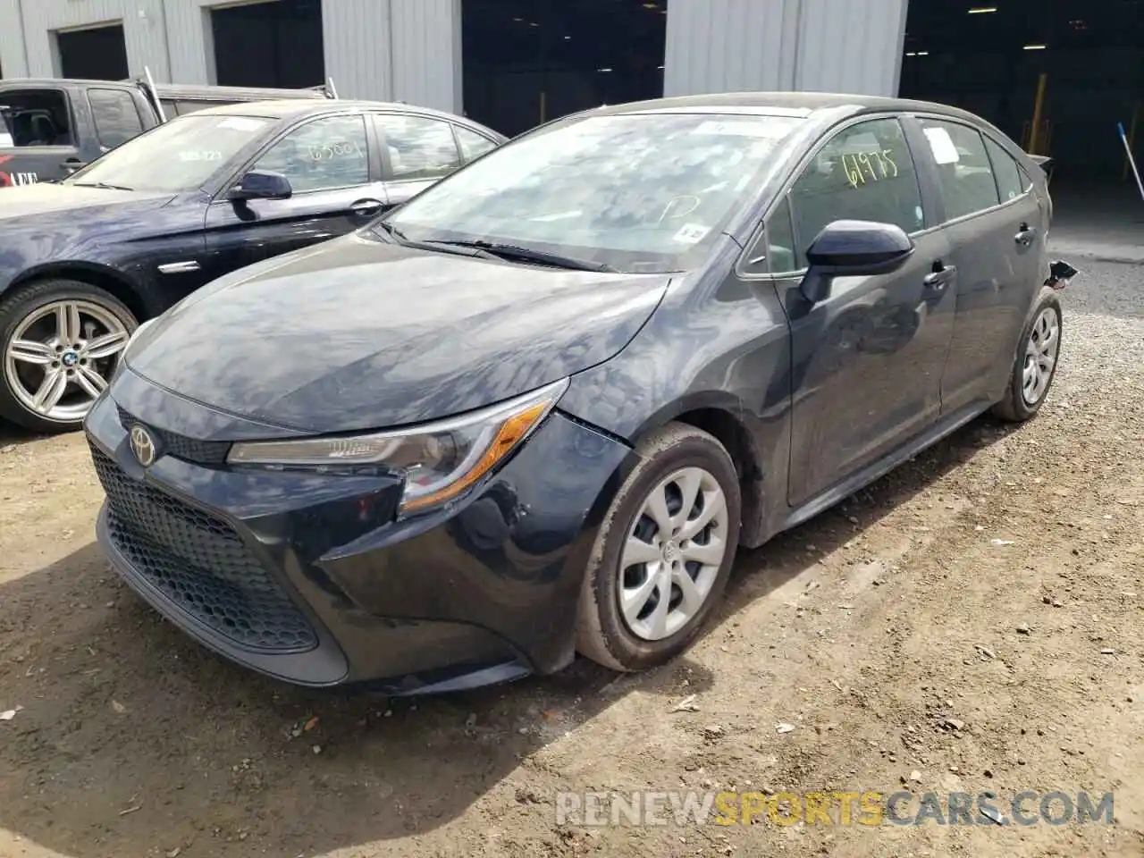 2 Photograph of a damaged car 5YFEPRAE4LP018382 TOYOTA COROLLA 2020