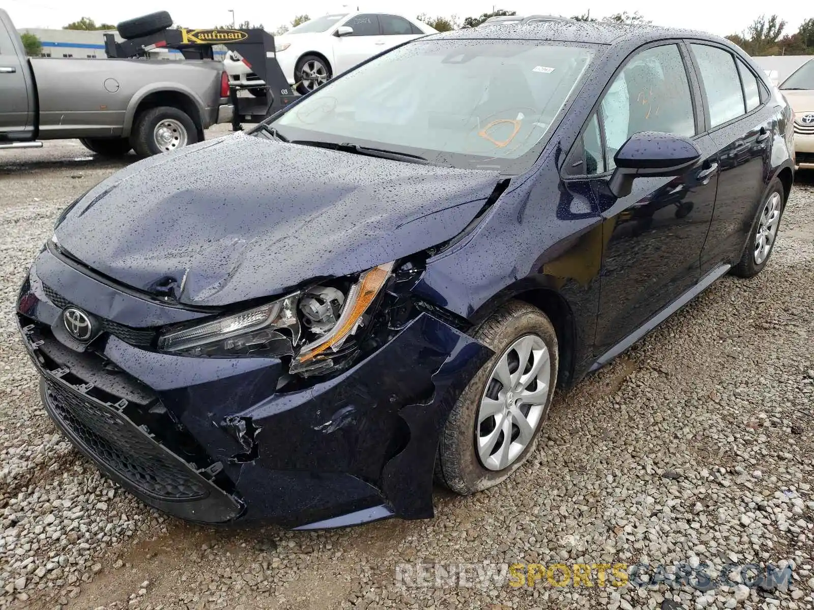 2 Photograph of a damaged car 5YFEPRAE4LP019077 TOYOTA COROLLA 2020