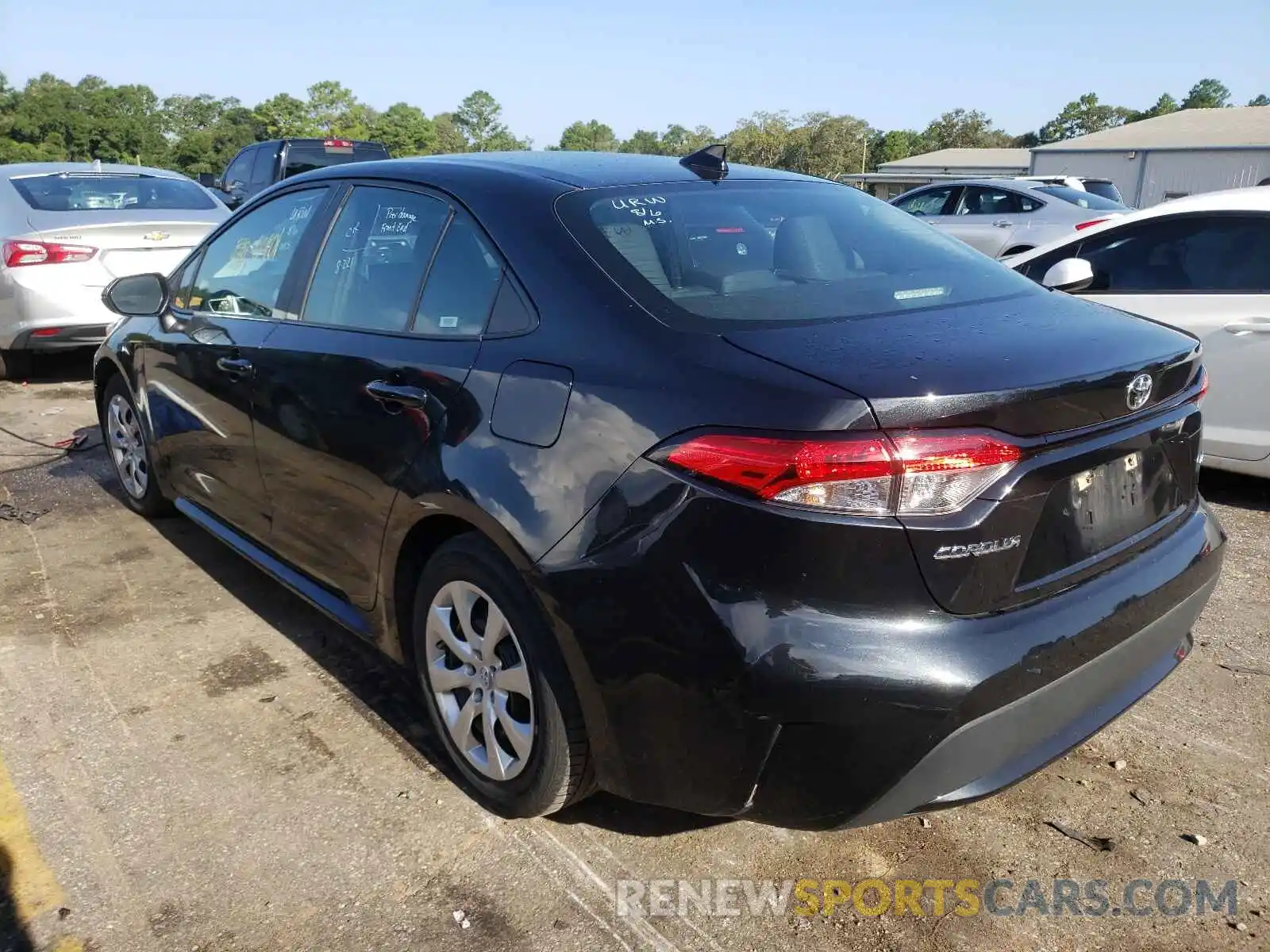 3 Photograph of a damaged car 5YFEPRAE4LP019466 TOYOTA COROLLA 2020