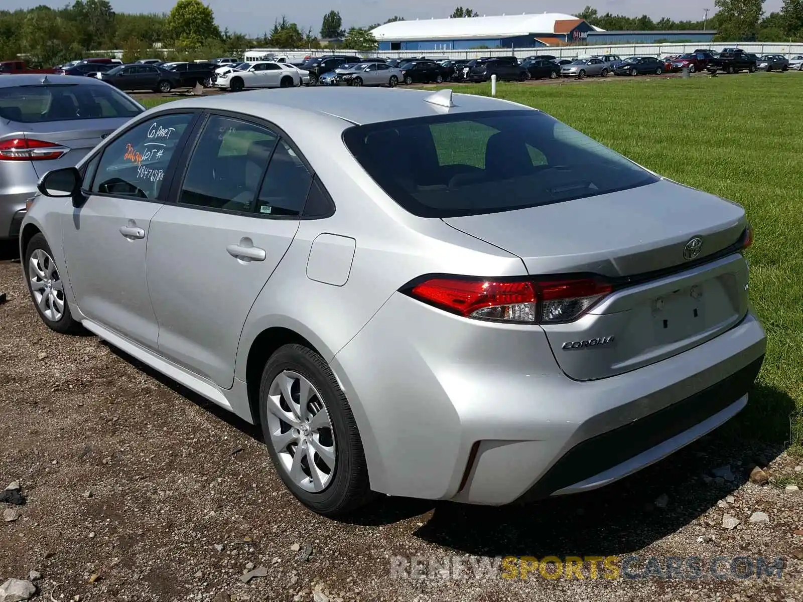 3 Photograph of a damaged car 5YFEPRAE4LP022156 TOYOTA COROLLA 2020