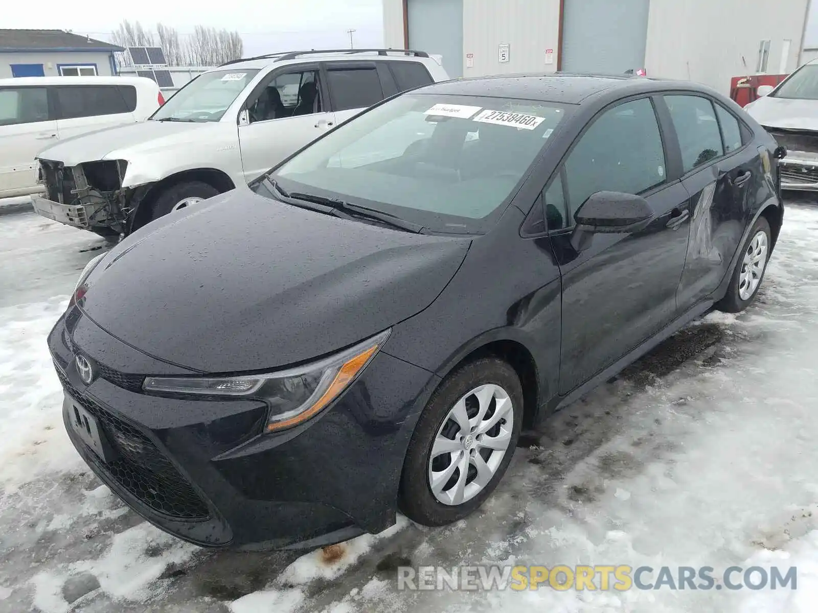 2 Photograph of a damaged car 5YFEPRAE4LP023842 TOYOTA COROLLA 2020