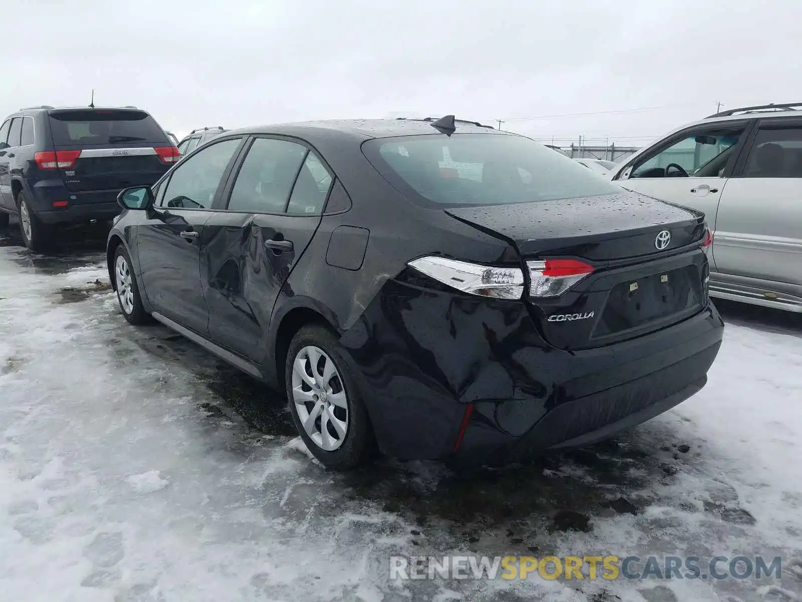 3 Photograph of a damaged car 5YFEPRAE4LP023842 TOYOTA COROLLA 2020