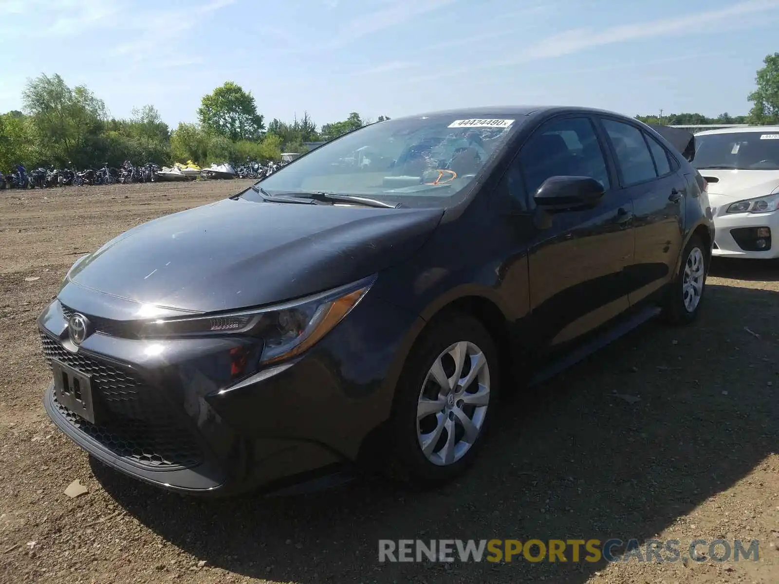 2 Photograph of a damaged car 5YFEPRAE4LP025767 TOYOTA COROLLA 2020