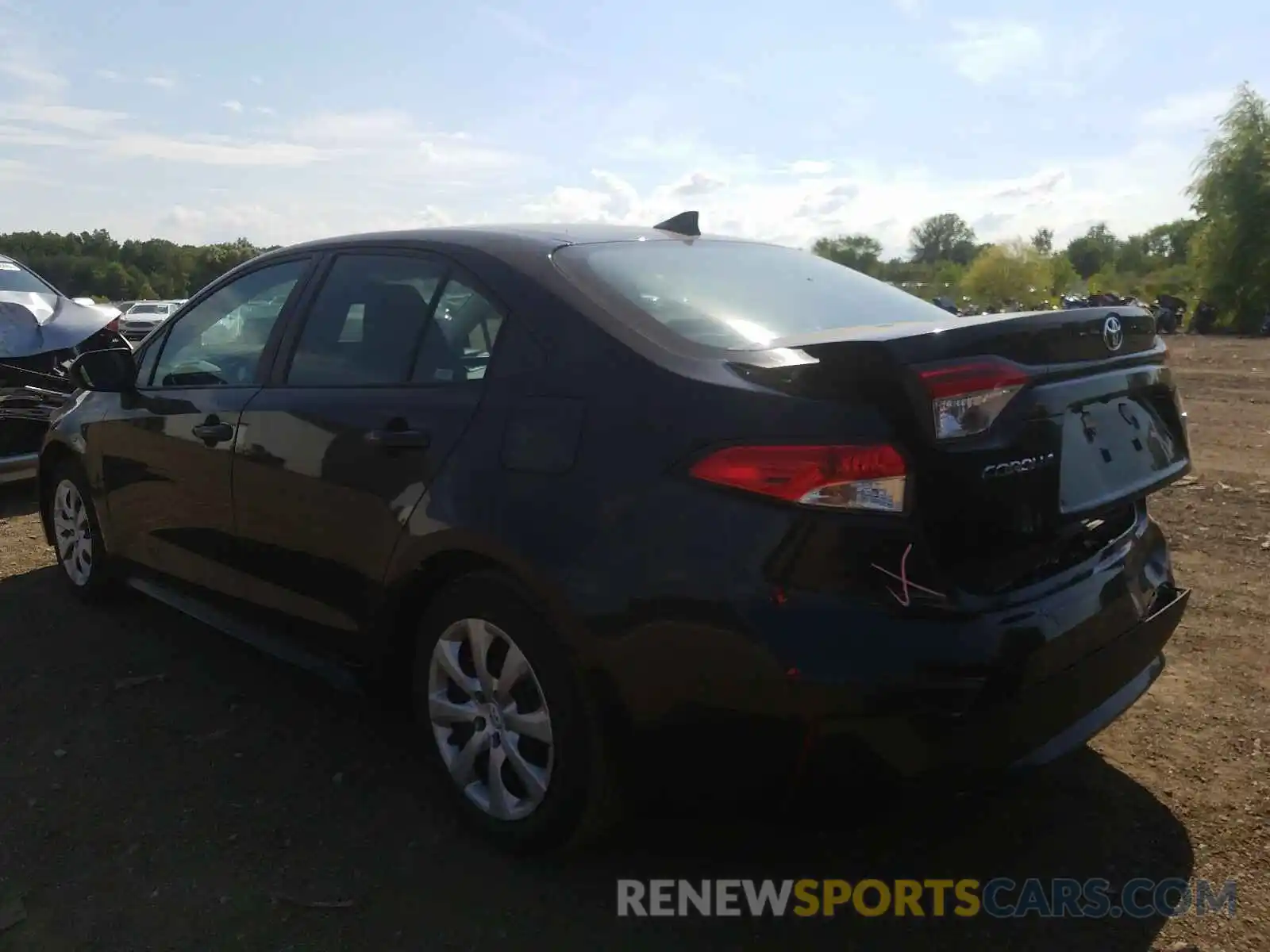 3 Photograph of a damaged car 5YFEPRAE4LP025767 TOYOTA COROLLA 2020