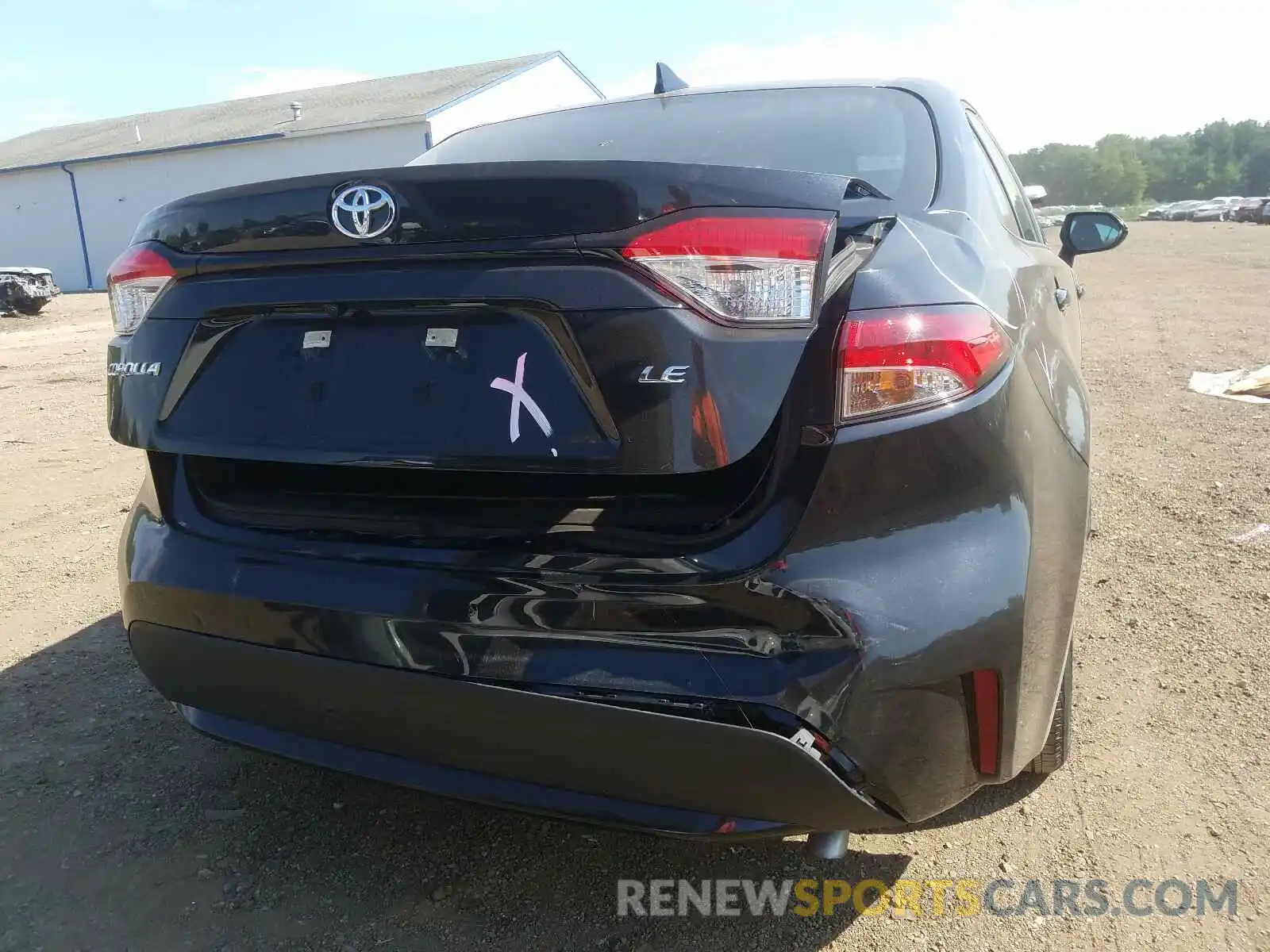 9 Photograph of a damaged car 5YFEPRAE4LP025767 TOYOTA COROLLA 2020