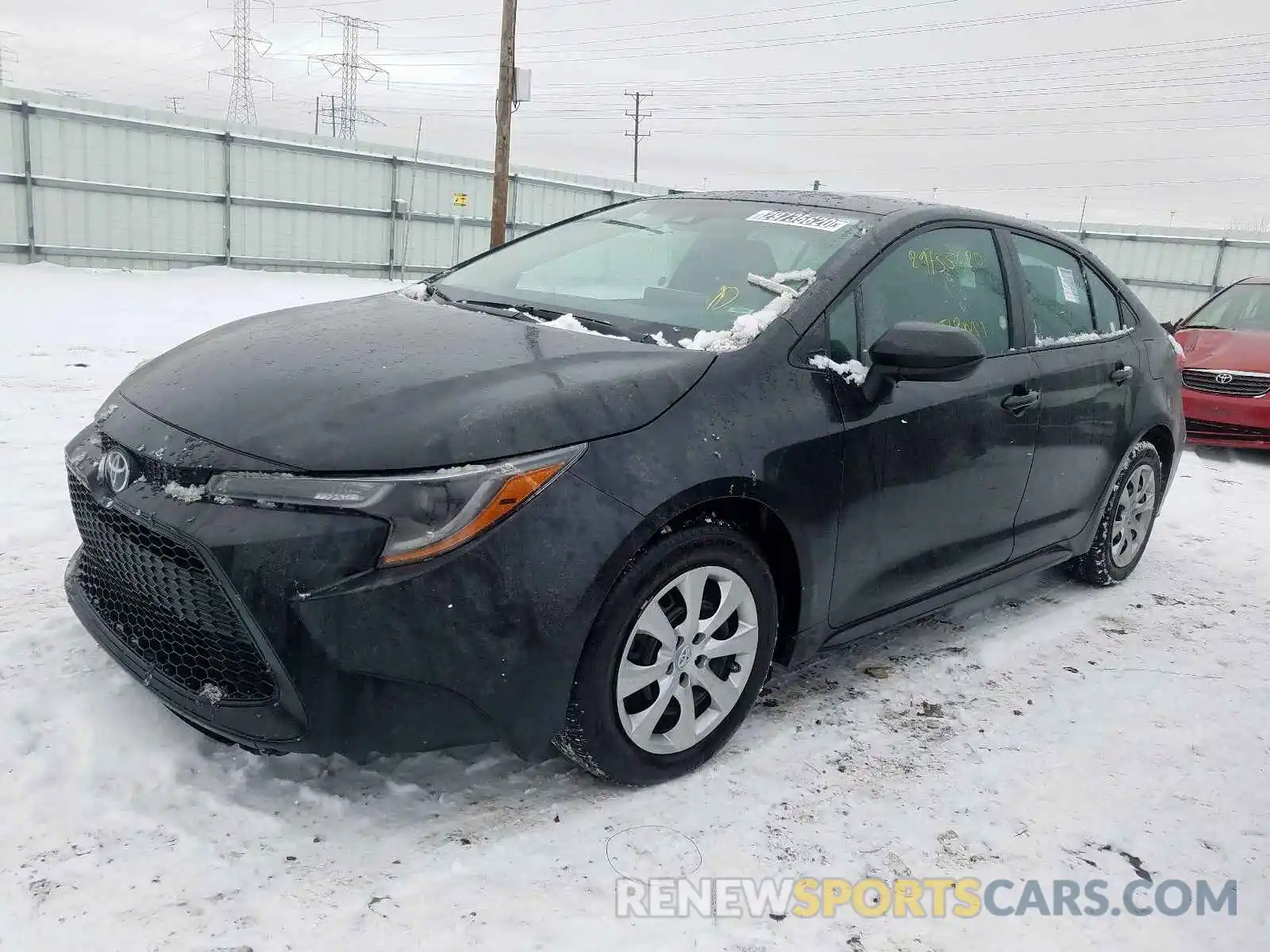 2 Photograph of a damaged car 5YFEPRAE4LP026126 TOYOTA COROLLA 2020