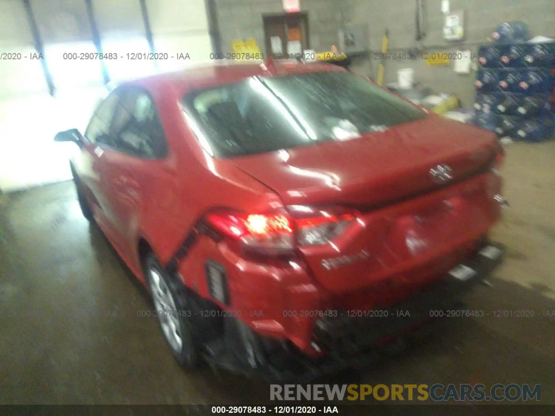 3 Photograph of a damaged car 5YFEPRAE4LP026790 TOYOTA COROLLA 2020