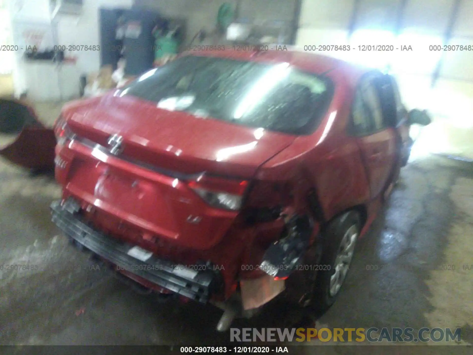 4 Photograph of a damaged car 5YFEPRAE4LP026790 TOYOTA COROLLA 2020