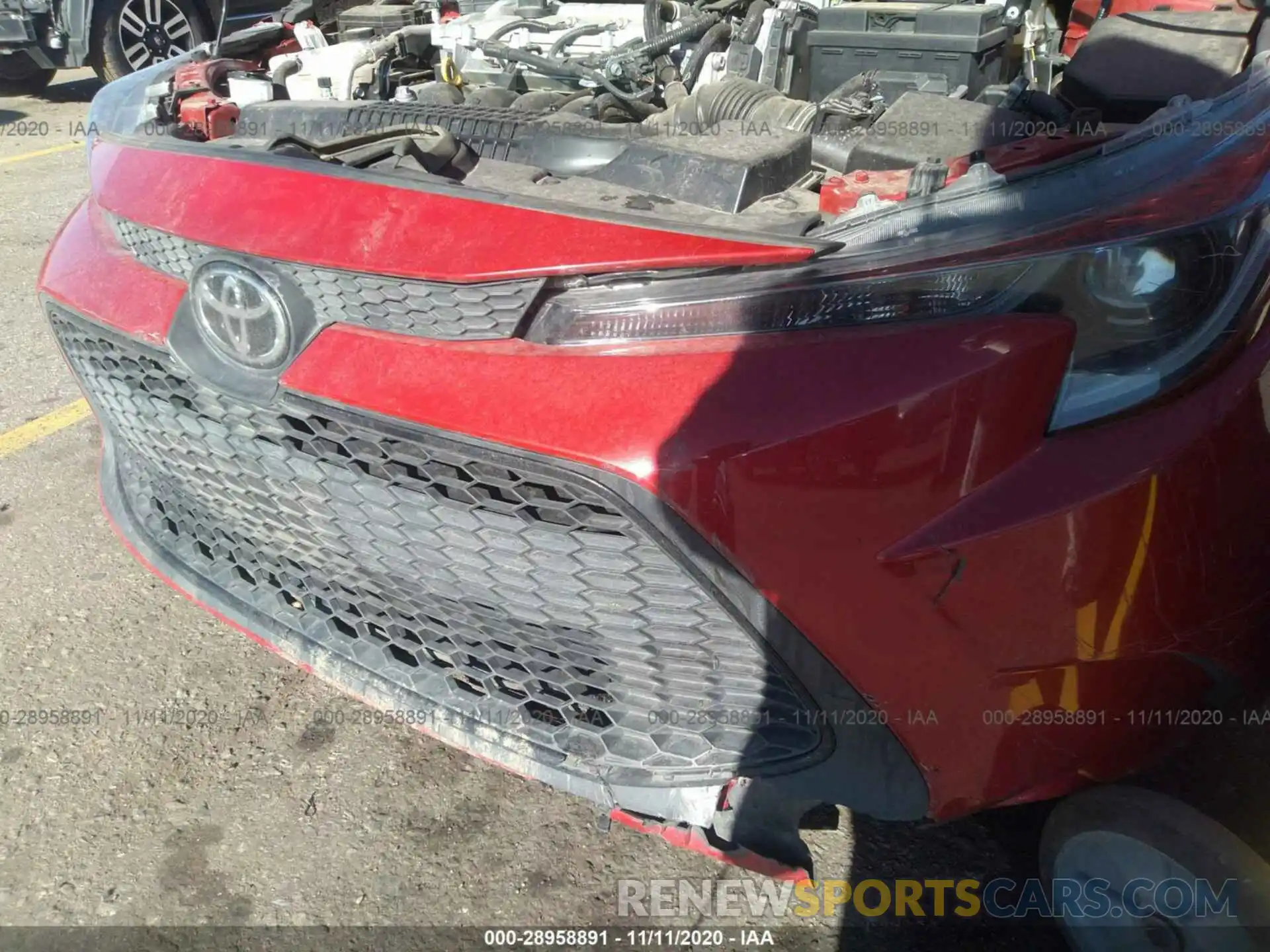 6 Photograph of a damaged car 5YFEPRAE4LP027308 TOYOTA COROLLA 2020