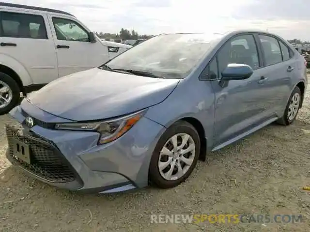 2 Photograph of a damaged car 5YFEPRAE4LP027521 TOYOTA COROLLA 2020