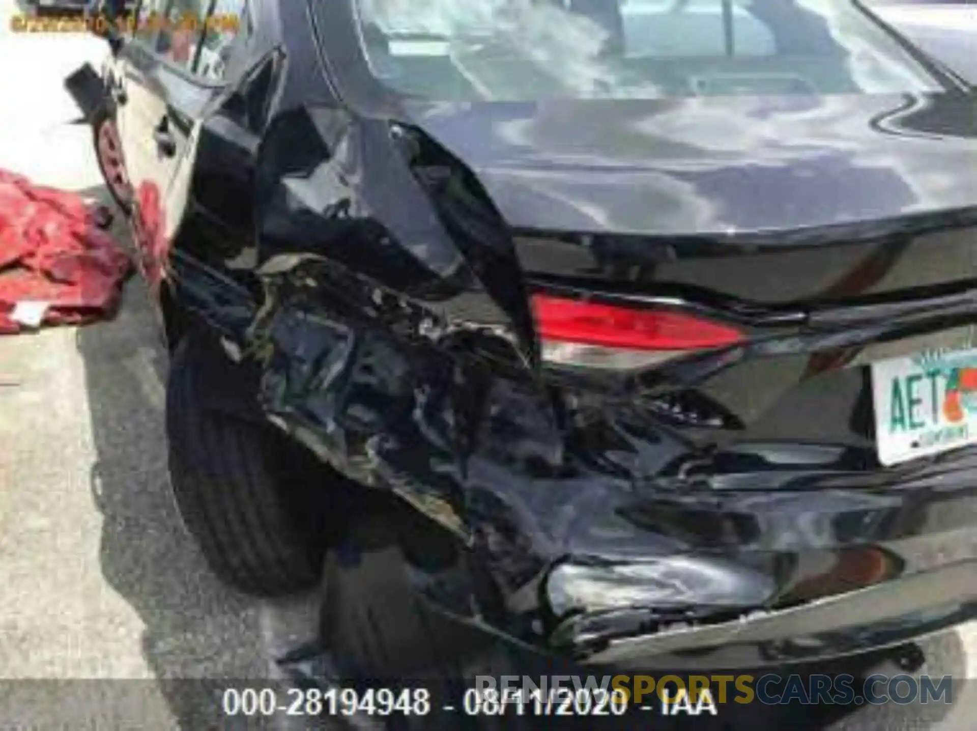 6 Photograph of a damaged car 5YFEPRAE4LP028216 TOYOTA COROLLA 2020