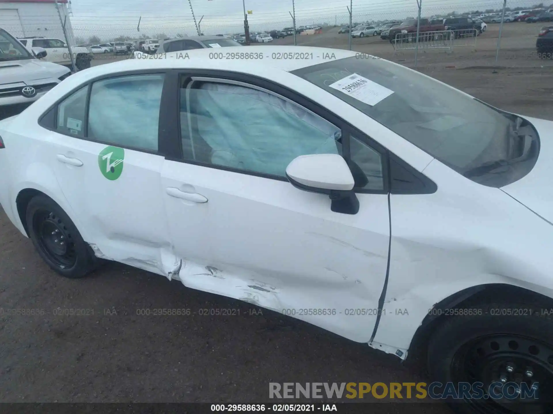 6 Photograph of a damaged car 5YFEPRAE4LP028314 TOYOTA COROLLA 2020