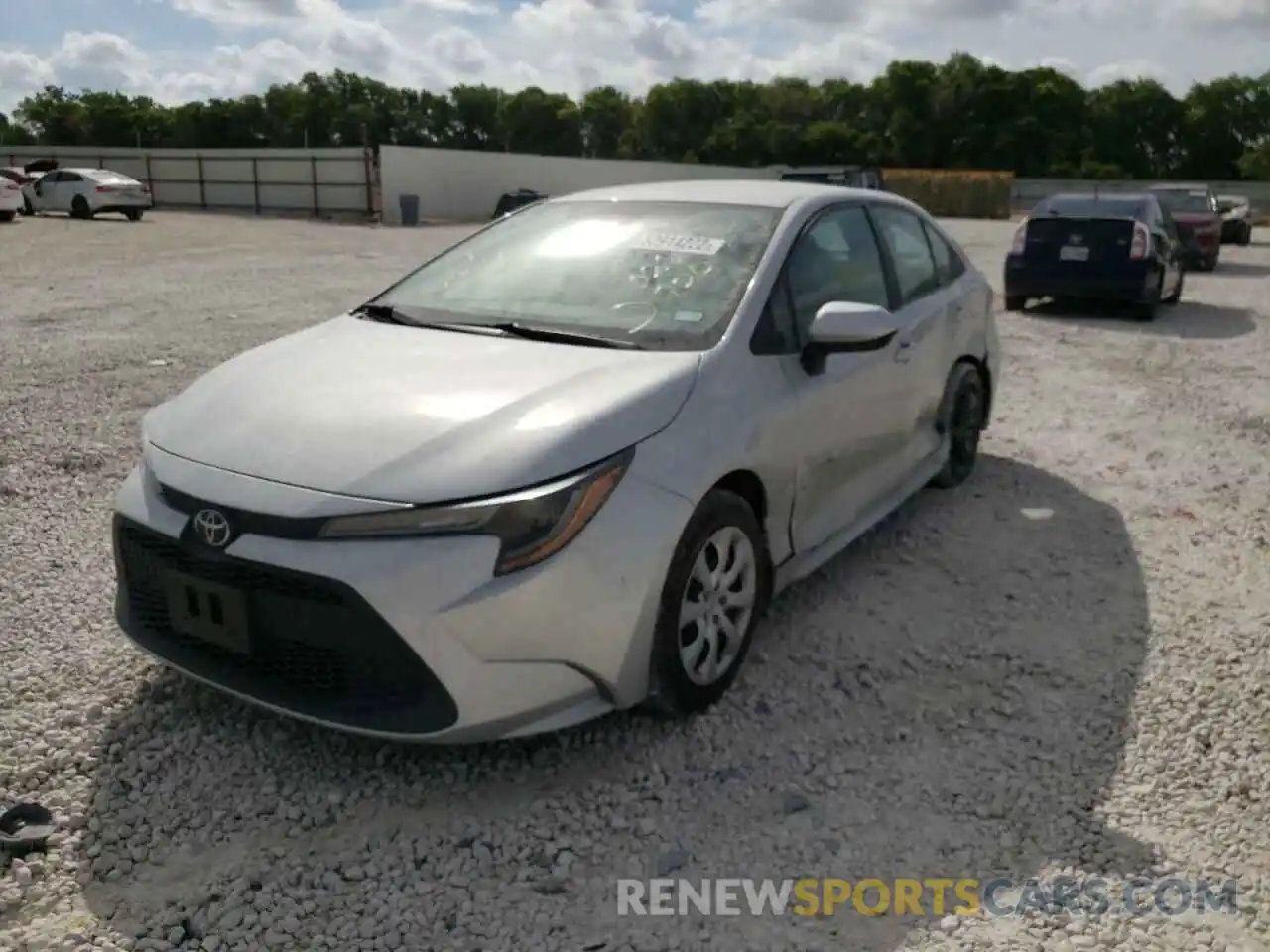 2 Photograph of a damaged car 5YFEPRAE4LP028720 TOYOTA COROLLA 2020