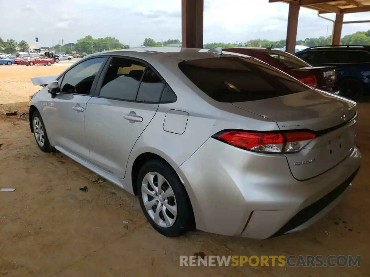 3 Photograph of a damaged car 5YFEPRAE4LP028944 TOYOTA COROLLA 2020