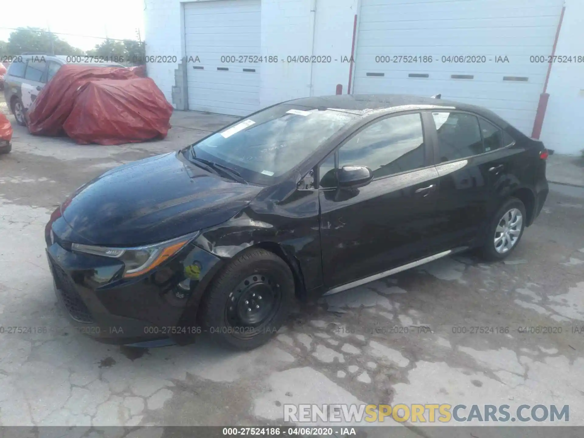 2 Photograph of a damaged car 5YFEPRAE4LP030371 TOYOTA COROLLA 2020