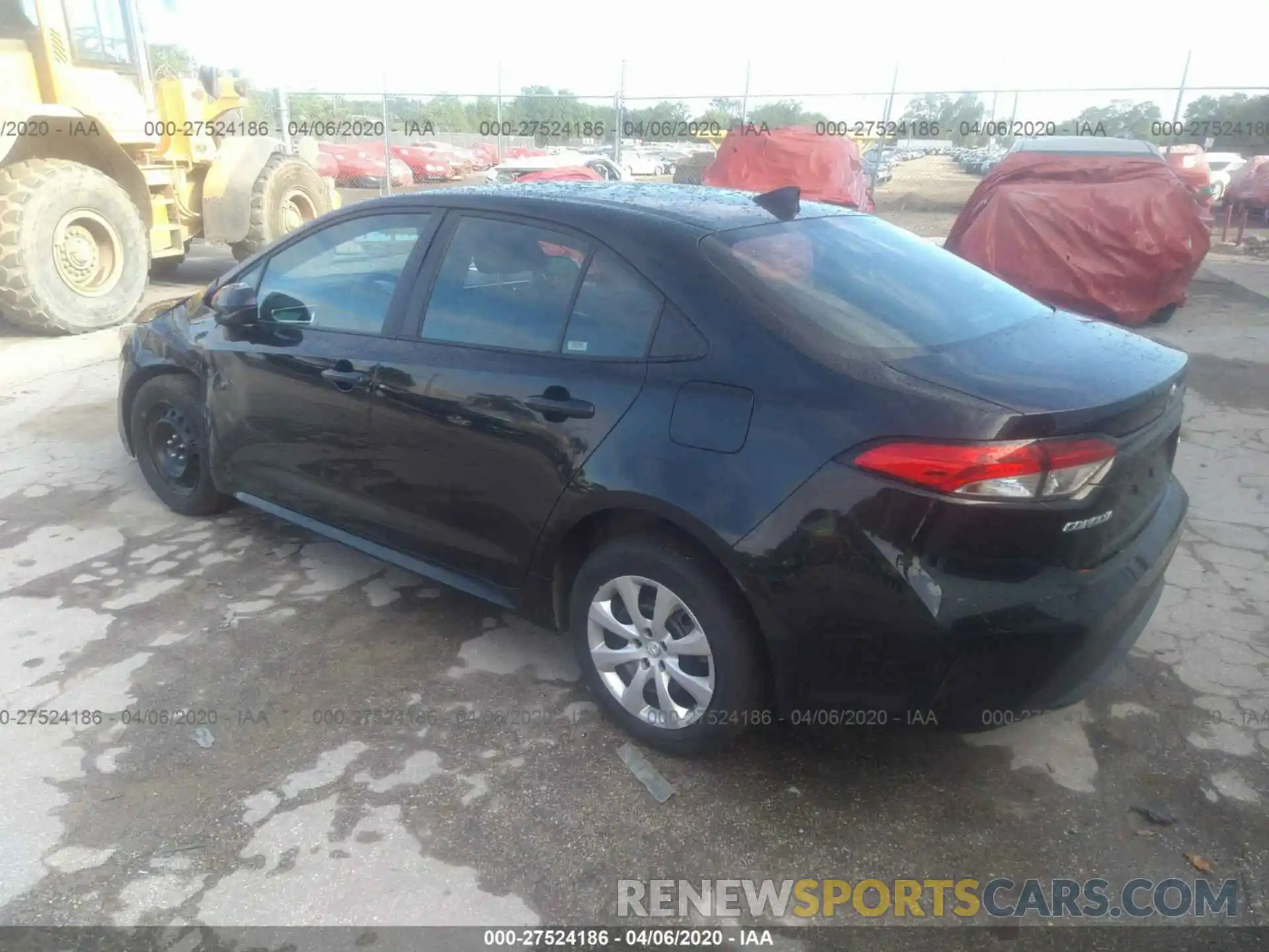 3 Photograph of a damaged car 5YFEPRAE4LP030371 TOYOTA COROLLA 2020