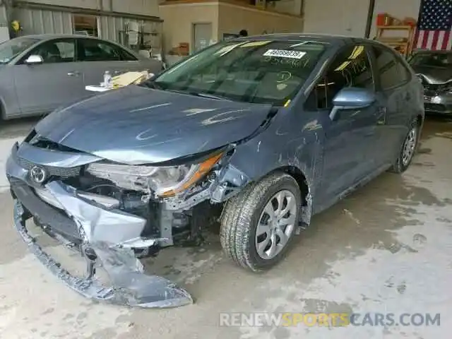 2 Photograph of a damaged car 5YFEPRAE4LP030967 TOYOTA COROLLA 2020